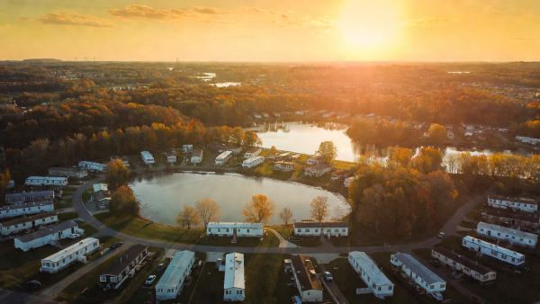 Great view of our lake